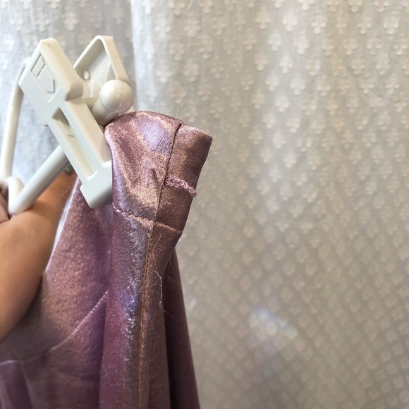 NWT JOIE • Purple alberic a line satin skirt 8 - Picture 4 of 6